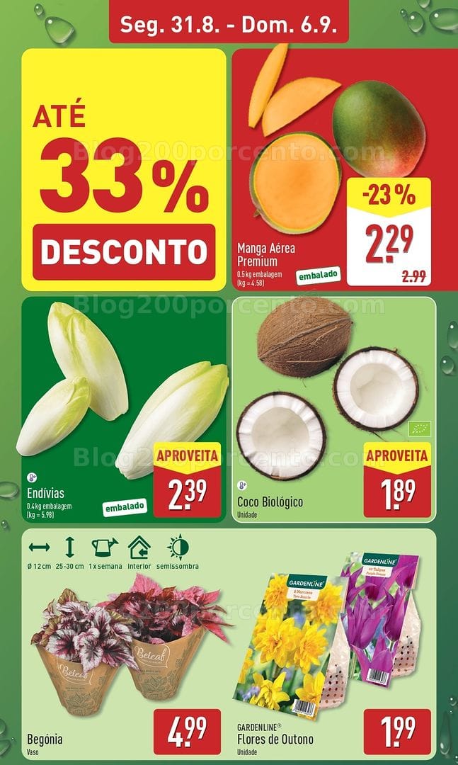 Antevisão Folheto ALDI Promoções de 31 agosto a 6 setembro